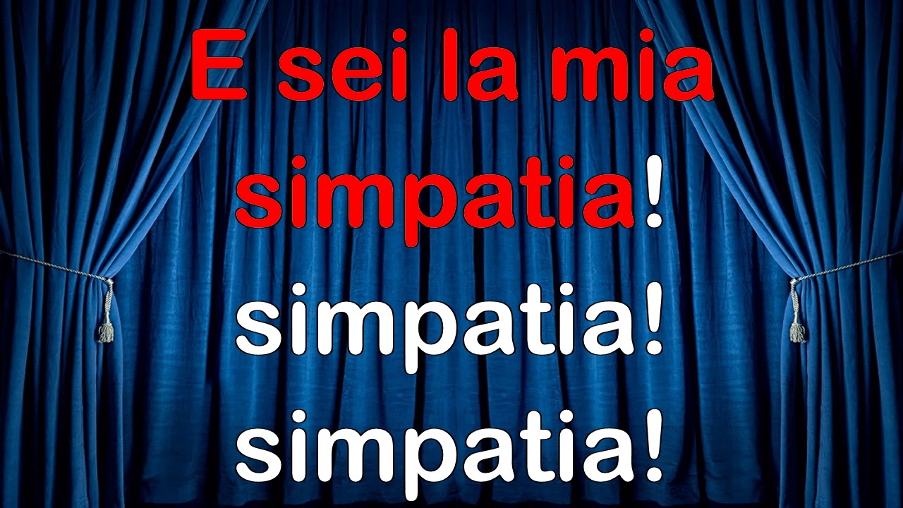 Raul Casadei Simpatia CORI KARAOKE MM (fair use) - YouTube