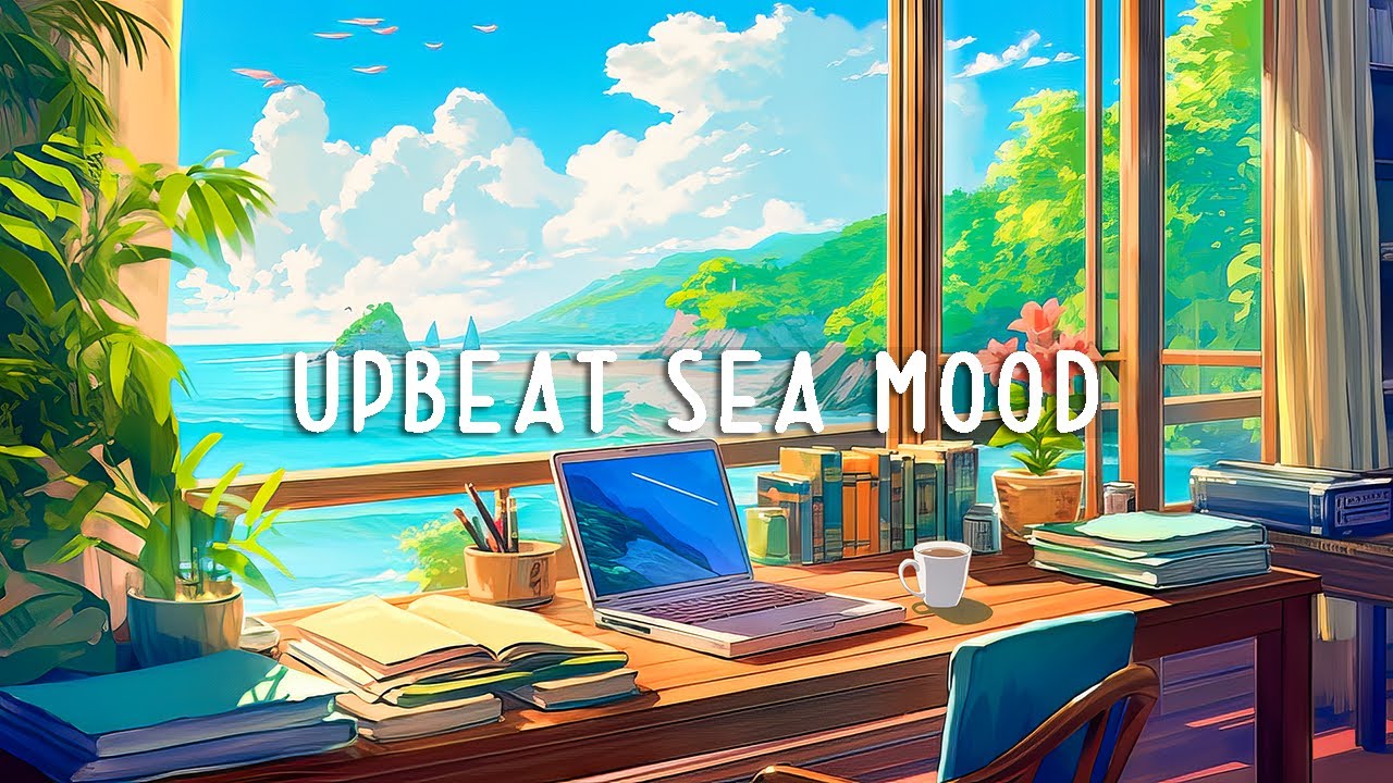 Upbeat lofi summer  - Listen To This Playlist to Study and Work Effectively ~ lofi hip hop mix