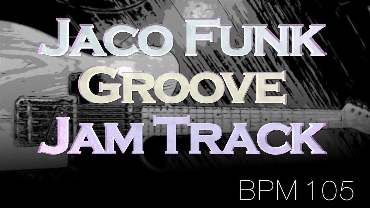 Jaco Pastorius Style - Fusion Funk Backing Track in Em (E Dorian