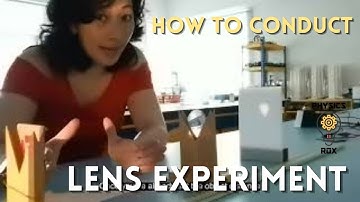 How to conduct LENS EXPERIMENT in the lab [PHYSICS ROX ~ MS HOO EXPLAINS]