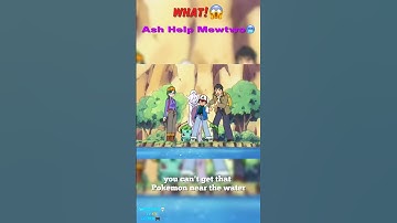 Ash Help Mewtwo #pokemon #shorts #mewtwo