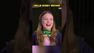 Millie Bobby Brown’s EVOLUTION: From Stranger Things to Hollywood Icon 💫💰🎬 (2004-2025) #shorts Wealth