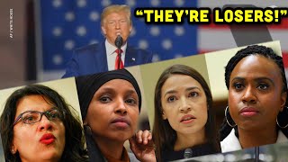 Donald Trump Officially Demolishes The Squad Aoc, Ilhan Omar Mamdani Are Finished
