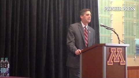 Video: New #Gophers AD Mark Coyle gets emotional about why he wanted to come back to Minnesota