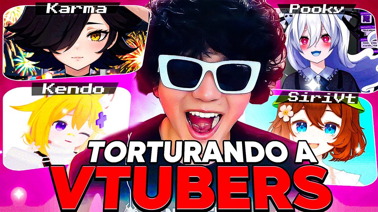 TORTURÉ a VTUBERS a cambio de DINERO🤑