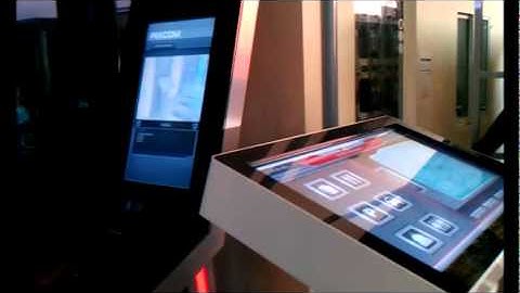 Pixcom Dual Display Kiosk
