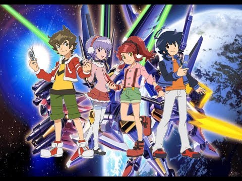 中日字幕 ダンボール戦機W OP2 三位一体 Little Blue BoX 