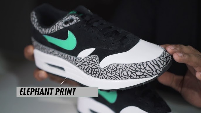 Nike Air Max Atmos 'Elephant' Sneaker Unboxing - YouTube