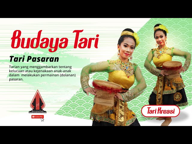 TARI PASARAN || JAVA, INDONESIA #tarikreasi @budayatari