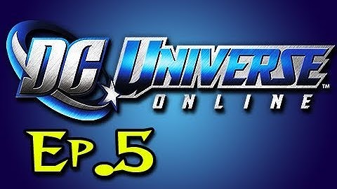 DC Universe Online: Beta Playthrough w/Nova Ep.5 - The Escape