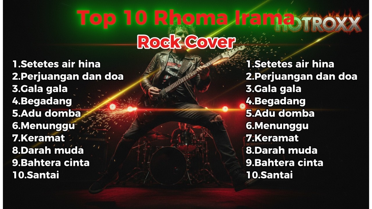 TOP 10 Lagu Legendaris Rhoma Irama | Rock Cover Terbaru 2026 | Dangdut Rock Full Album