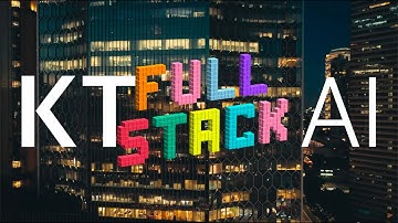 AI 경쟁력의 핵심! 하드웨어+소프트웨어+클라우드까지 삼위일체 어셈블!👌 | KT AI 풀스택(AI Full Stack)