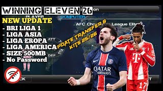 NEW UPDATE ❗Winning Eleven 2026 ( PES 2012 ) New Update Transfer & Kits 2025/2026