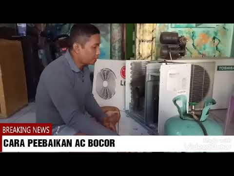 Cara perbaikan kebocoran instalasi AC