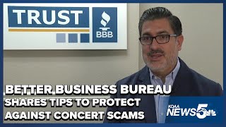 Beware of Ticket Scams: Tips from the BBB for Concert Season