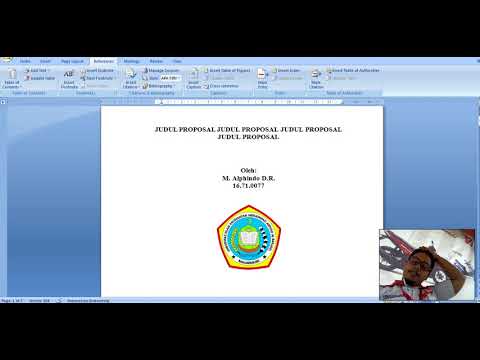 Tutorial 2 (Format Proposal Skripsi UNISKA)