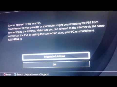 Ce-39984-3 Error Code On PS4 Solved