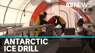 Search for the oldest ice core ever found means building and testing the strongest drill | ABC News
