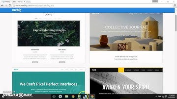 How to make a website with Weebly (Part 1)
