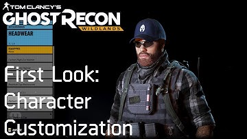 Ghost Recon Wildlands | First look at Character Customization | Closed Beta