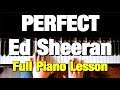 Perfect Piano Tutorial Ed Sheeran (How to Play Lesson) (1/5)