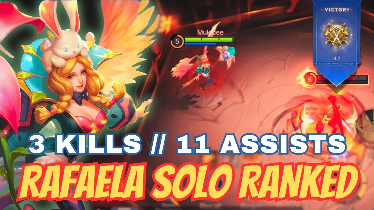 Rafaela Solo Ranked: Shocking Support Item Build EXPOSED! Mobile Legends Gameplay