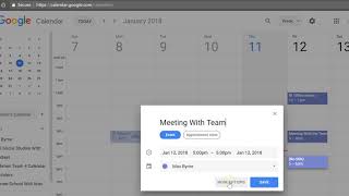 The Old Version of Google Calendar Compared to the New Version