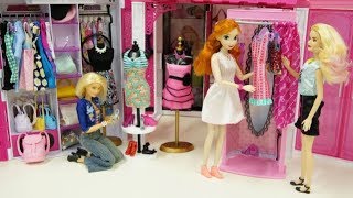 Barbie & Princess Anna Shopping at Barbie Malibu Mall Hair Cut & Hair Arrangement screenshot 3