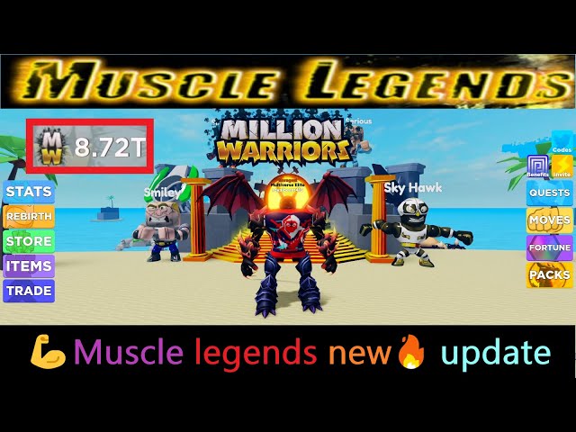I officially made it to {1B strength} in muscle legends (~reveal~186.3k pet  glitch)-part 2 