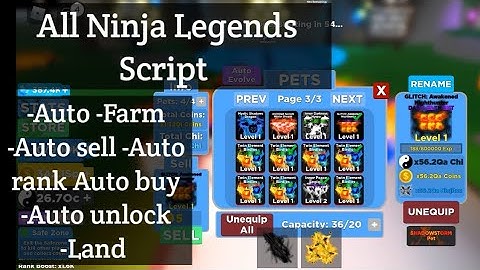 [New]Ninja Legend Script Op Arceus X