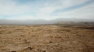 Far West Texas   Drive into a Dark Cloud