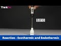 Reaction - Exothermic and Endothermic | ThinkTac | DIY Science