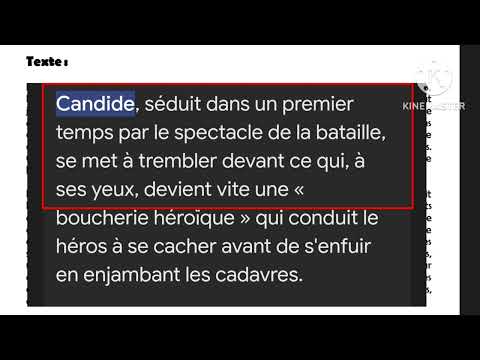 2bac candide ou l' optimisme contrôle N1 chapitre 3 التانية باكالوريا الفرض الأول الدورة الأولى