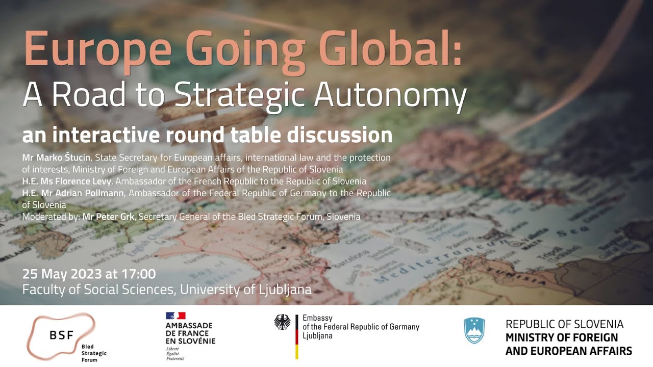 Interactive roundtable discussion 'Europe Going Global: The Road to Strategic Autonomy'