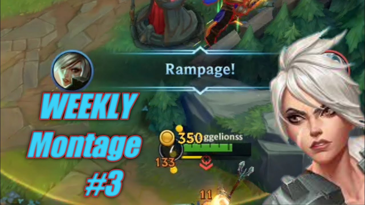 new patch, riven get buffed !! | euaggelion wildrift montage's