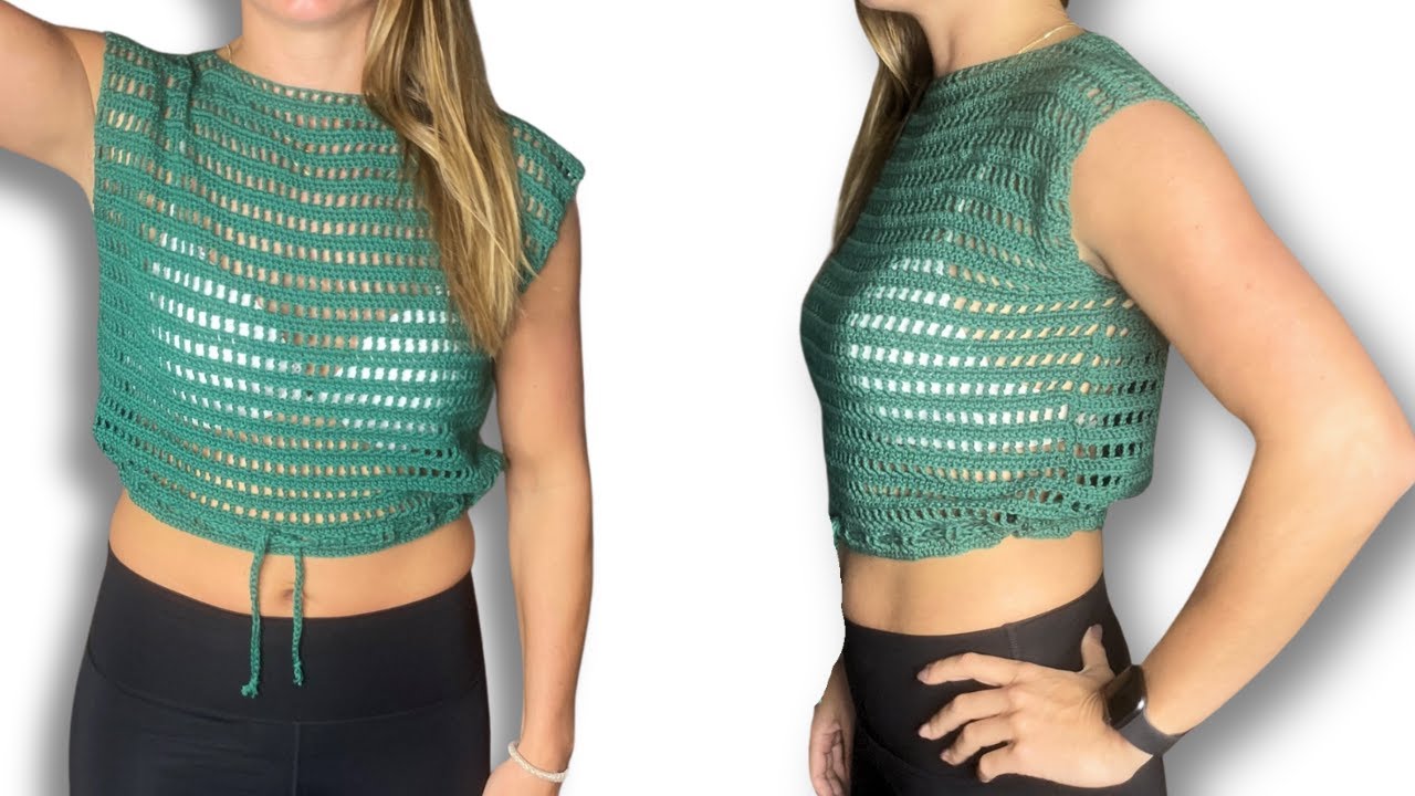 Top Häkeln | Häkeltop Anleitung | Sommer Top Häkeln