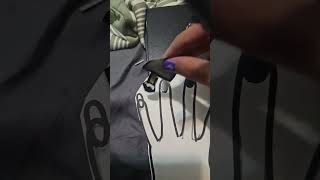 DIY paper nail polish trick is so satisfying 💅✨