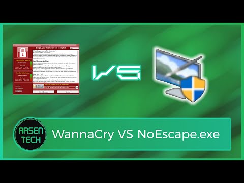 WannaCry VS NoEscape.exe | The Malware Battle