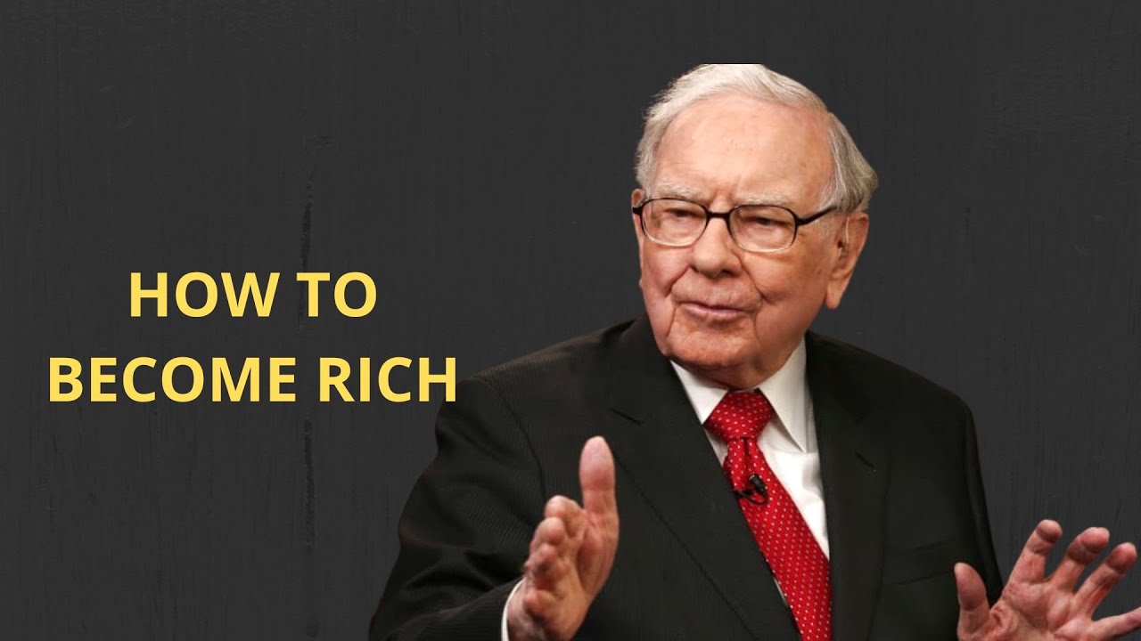 Warren Buffett - Secrets To Getting Rich - YouTube