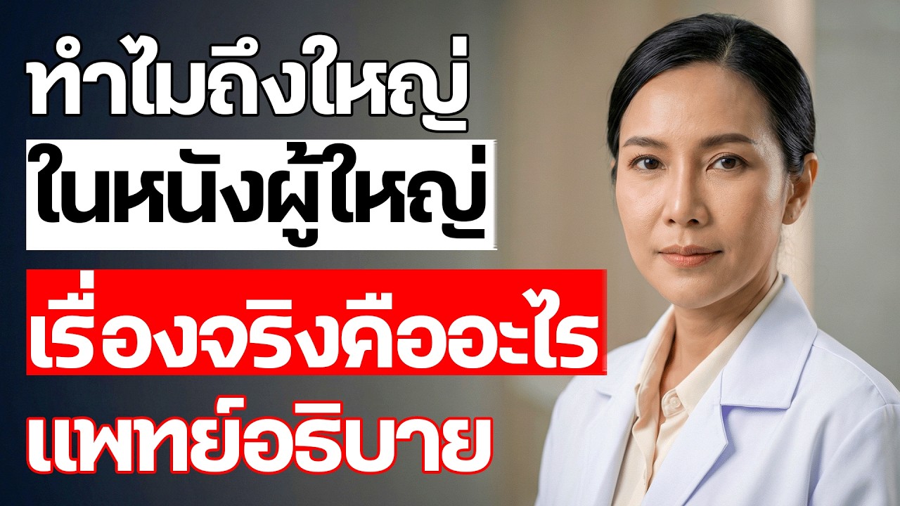 ความจริงจากแพทย์: ทำไมนักแสดงหนังผู้ใหญ่ดูใหญ่? พร้อมคำตอบสุขภาพผู้ชาย