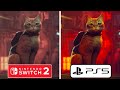 Stray PS5 vs Nintendo Switch 2 Graphics Comparison