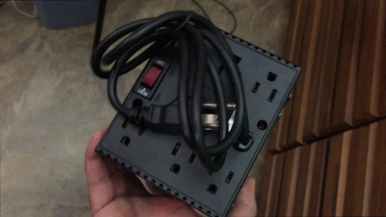 OPTI-UPS SS1200 600W 1200VA Stabilizer Series 6-Outlet Automatic Voltage Regulator