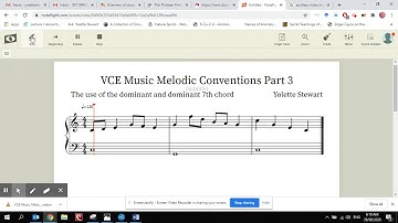 VCE Music Melodic Conventions with Yolette Stewart and Noteflight Part 3