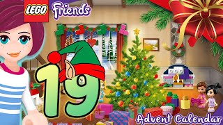 Opening door 19 of Lego Friends advent calendar 2021 (almost there....)