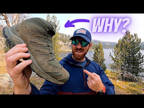 Backpack In Tactical Boots!? Salomon XA Forces - YouTube