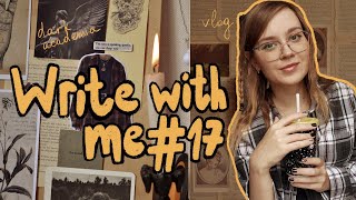 картинка: Write with me #17 🍂 оформление рабочего стола в стиле dark academia и писательский кризис