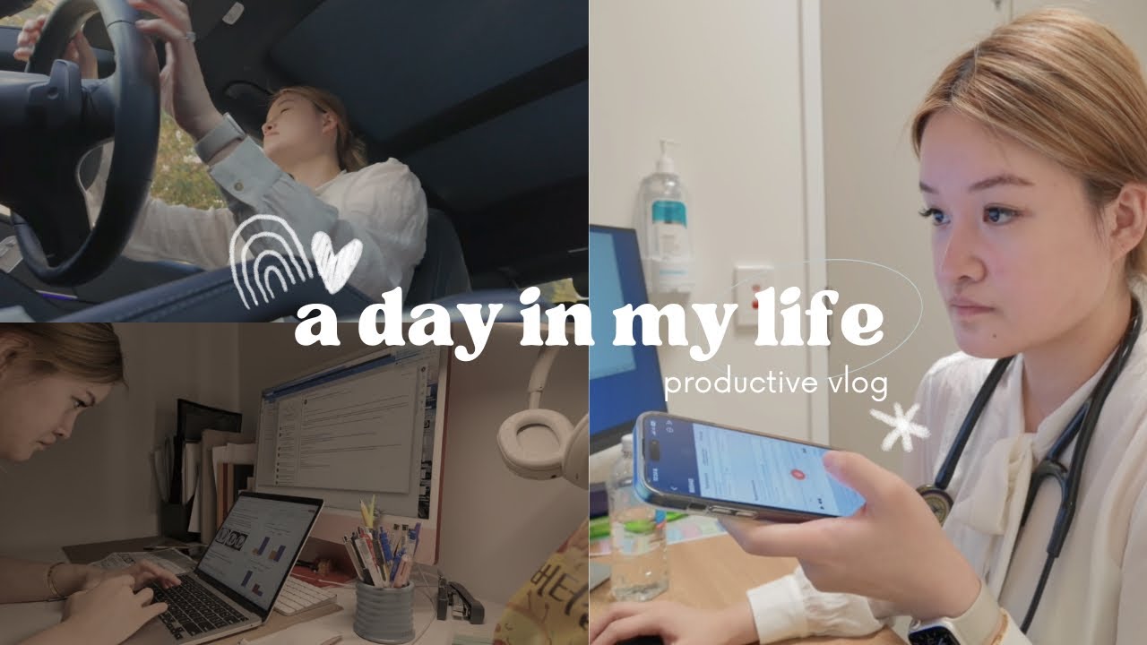 A day in my life as a doctor | 在澳洲当医生的一天 👩‍⚕️ (Chinese voiceovers ...