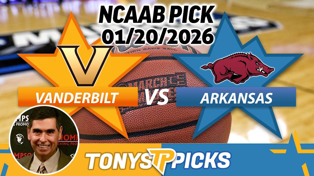 Vanderbilt vs Arkansas Pick 1/20/26 NCAAB Pick Prediction