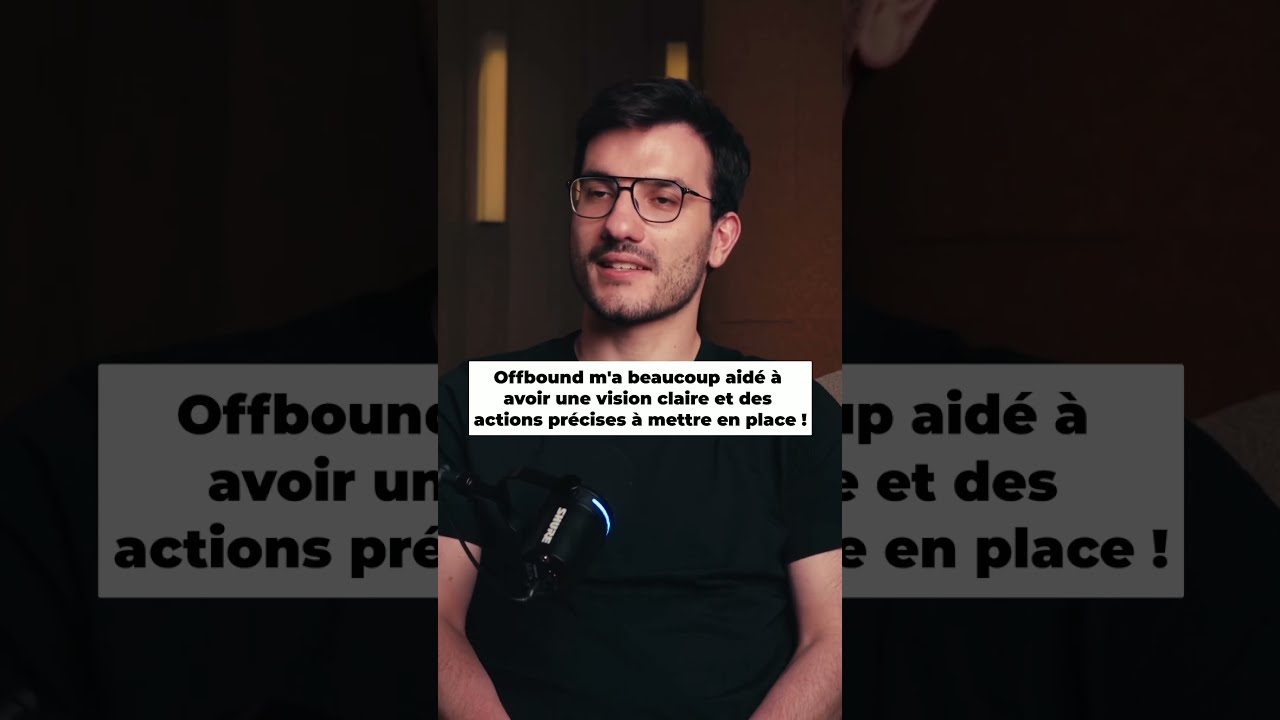 Offbound m'a beaucoup aidé à avoir une vision claire et des actions précises à mettre en…