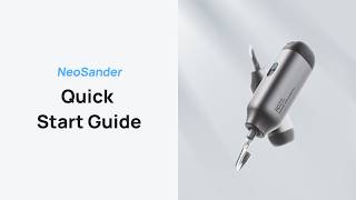 NeoSander Quick Start Guide | Setup, Stroke Control & Maintenance